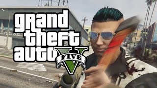 GTA 5 Funny Moments With Friends (Fighter Jet Tricks, Magic Pink Limo, Hill Torture and More!)