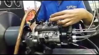 Kalibrasi Injection Pump Excavator CAT320D Delphi pump