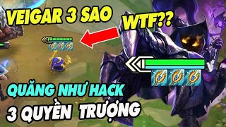 Không Biết Đánh Thường Với Siêu Cấp Veigar 3 Sao 3 Quyền Trượng | Xem Là Nghiền