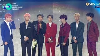 2018-08-30 SOBA頒獎禮BTS TWICE大贏家 EXO雞肋BLACKPINK不玩