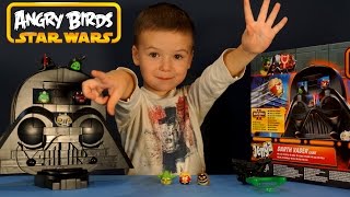 Игрушки Энгри Бёрдс Стар Варс 2 на русском. Angry Birds Star Wars Jenga Darth Vader
