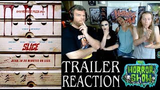 "Slice" 2018 Pizza-Themed Horror Movie Trailer Reaction - The Horror Show