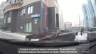 Баба быдло за рулем