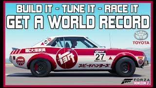 Forza Horizon 3 - 980+HP Toyota Celica EPIC WORLD RECORD