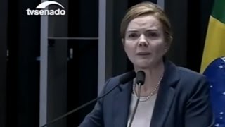 Gleisi parte para a baixaria e é humilhada por senador: 'O que você precisa é de psicólogos!'