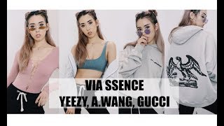 Streetwear Try On Haul via SSENSE|| YEEZY, Gucci, A.Wang, Gentle Monster