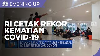 Corona RI Cetak Rekor Kematian Harian