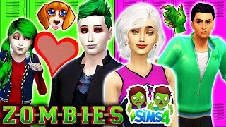 ZOEY'S NEW PUPPY!??Bucky Has the ZOMBIE CURSE?!?? Disney ZOMBIES Sims 4 (Ep 6) ZOMS vs POMS