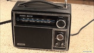 1970? Channel Master AM/FM Radio, Model 6228