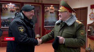 Лукашенко – ОМОНу: Пока вы в строю, я вместе с вами!