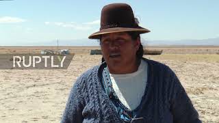 Bolivia: Country's second-largest lake turns into desert