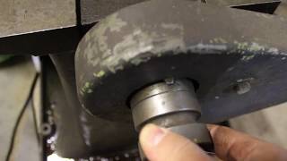 Долбежный станок по металлу Laagland (Metal Mortising Machine) Привод подач