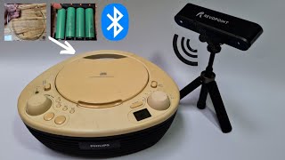 Phillips AZ 202 CD SoundMachine upgrade with Revopoint3d Scan