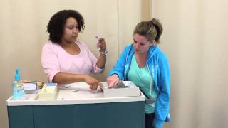 Heparin Injection Administration