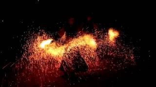 Огненный театр Огневица - Фаер Шоу искр (Спаркл-пои)