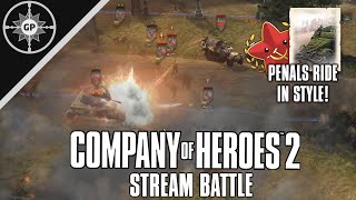 Start Strong, End Explosively! - Company of Heroes 2 Stream Battles