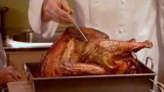 How to Insert Thermometer Into Turkey Leg.