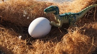 ЛЕГО ЯЙЦО И ЛЕГО ДИНОЗАВРЫ! LEGO DINOSAURS JURASSIC PARK Парк юрского периода
