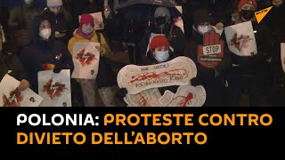 #Polonia: proteste contro la stretta della legge sull’aborto