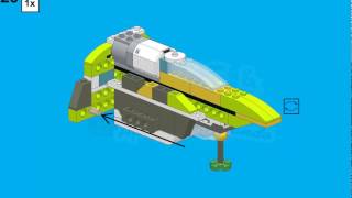 Lego WeDo 2.0 - X-Wing building instructions