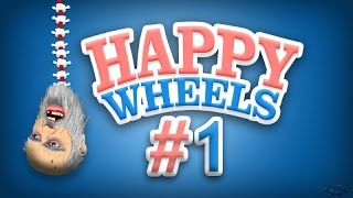 Выживание Happy Wheels всю карту без ног