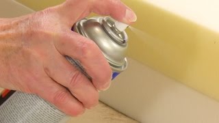 Gluing Foam with Foam Lock Spray Adhesive