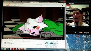 React: Tony Crynight's FNaF Animation: MANGLE NO!!! part 3