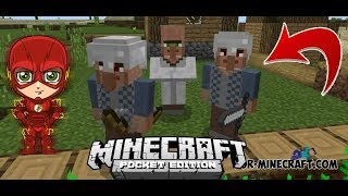 como tener aldeanos guardianes en minecraft pe 1.2