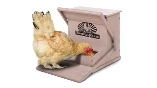 Precision Pet Product's Treadle Chicken Feeder (How to set up)