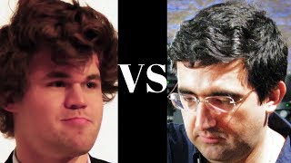 Magnus Carlsen vs Vladimir Kramnik - Dual commentary - English Opening - Tal Memorial 2011
