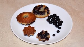 Маффины со смородиной.Простой рецепт маффинов.Как приготовить маффины со смородиной.