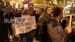 Israel: Jerusalem residents march against US embassy move