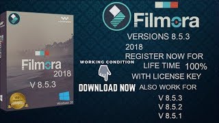 Wondershare Filmora v8.7.4.0 2018 Free Download 100% free. No Watermark ??