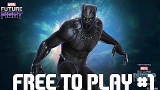 Marvel Future Fight - FREE TO PLAY #1 - 6 STAR BLACK PANTHER HERO CHALLENGE