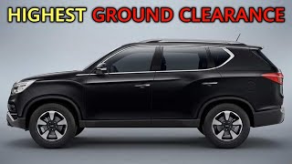 Top 10 Highest Ground Clearance Hatchback, Sedan, SUV, 7 Seater
