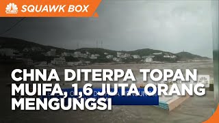 Topan Muifa Amuk China, 1,6 Juta Orang Mengungsi