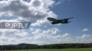 Germany: Evacuated Afghans arrive at Ramstein Air Base