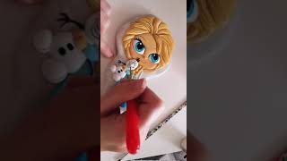 Пряник Эльза с Олафом от Юлии Сырбу.3я часть. ОЧЕНЬ ПОДРОБНО  FROZEN COOKIES ELSA and OLAF  3
