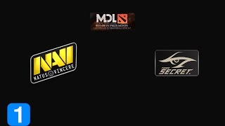 Highlights Natus Vincere vs Team Secret - 2015 Rescuer MDL