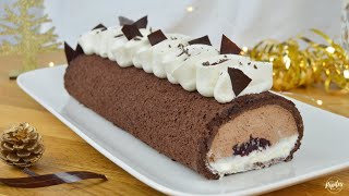 Bûche façon forêt noire
