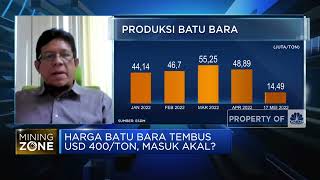 Harga Batu Bara Tembus USD 400/ton, Masuk Akal?
