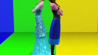 sims 3 : Elsa et Anna - la reine des neiges
