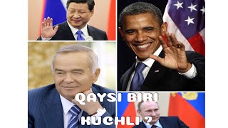 ?XXI (21) ASRNING ENG KUCHLI SIYOSATCHILARI (политики)
