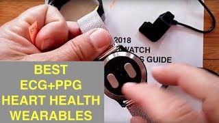 2018 Smartwatch Holiday Buyer’s Guide: Best ECG+PPG Heart Health Bands/Watches