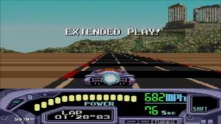 Outrun 2019 Sega Genesis Gameplay Left Course
