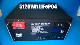 Review JK48V100 Jakiper Battery 48V / 100Ah / 5120Wh