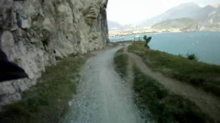 Gardasee Riva by Contour HD MTB ride Helmkamera danger