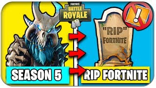? SEASON 5 DAS ENDE FÜR FORTNITE? ⚰️