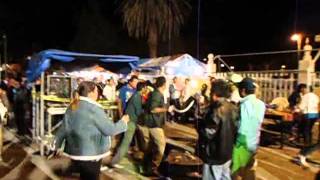 Pelea Fiesta San Bartolo