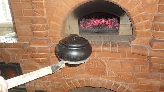 Хачапури по-сибирски в русской печи